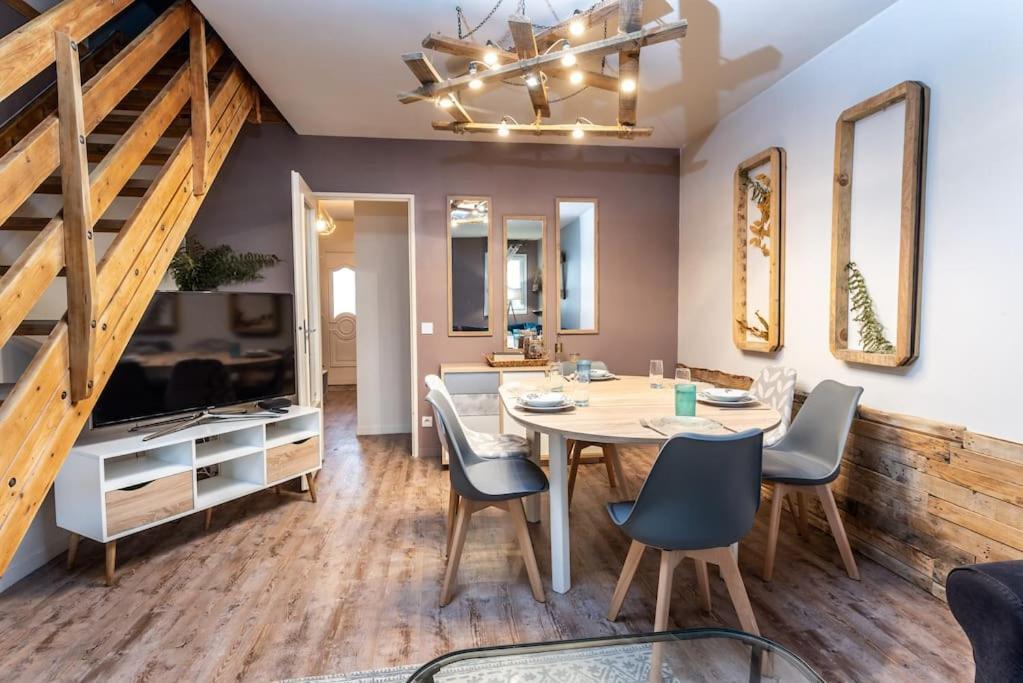 Appartamento Duplex cosy et contemporain avec parking privé Amiens Esterno foto