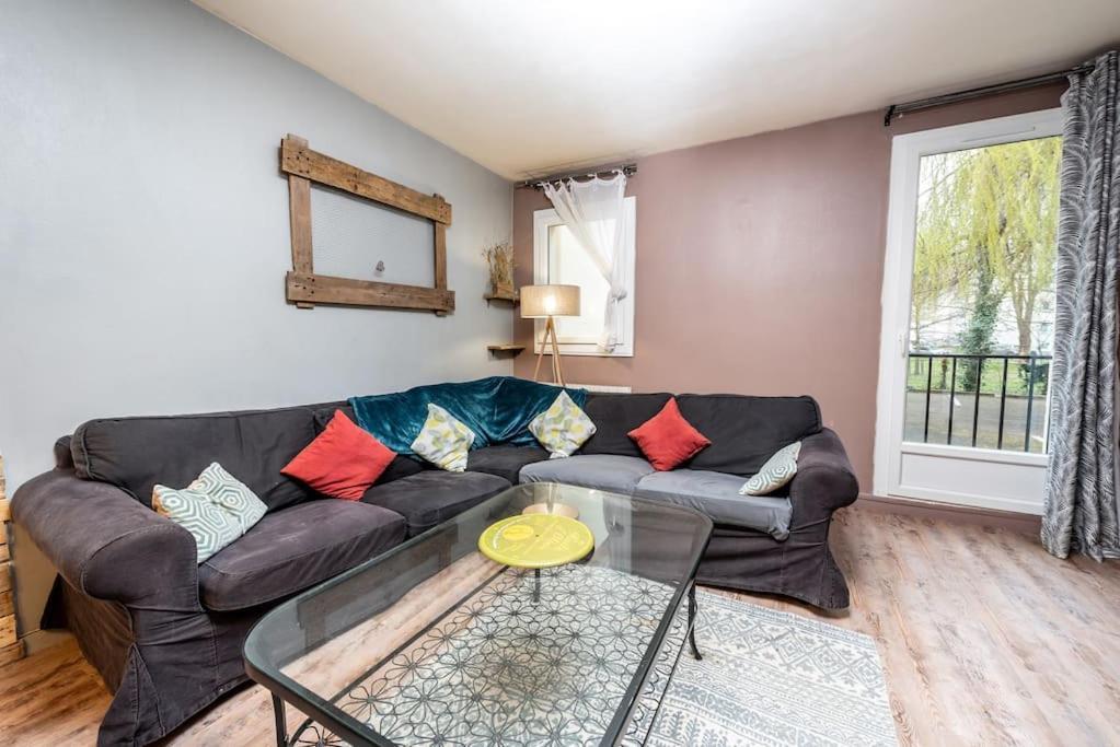 Appartamento Duplex cosy et contemporain avec parking privé Amiens Esterno foto